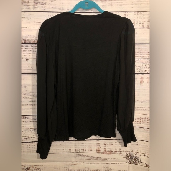 Lascana VENUS NWT Black Women's Top size 4/6 - Picture 12 of 14